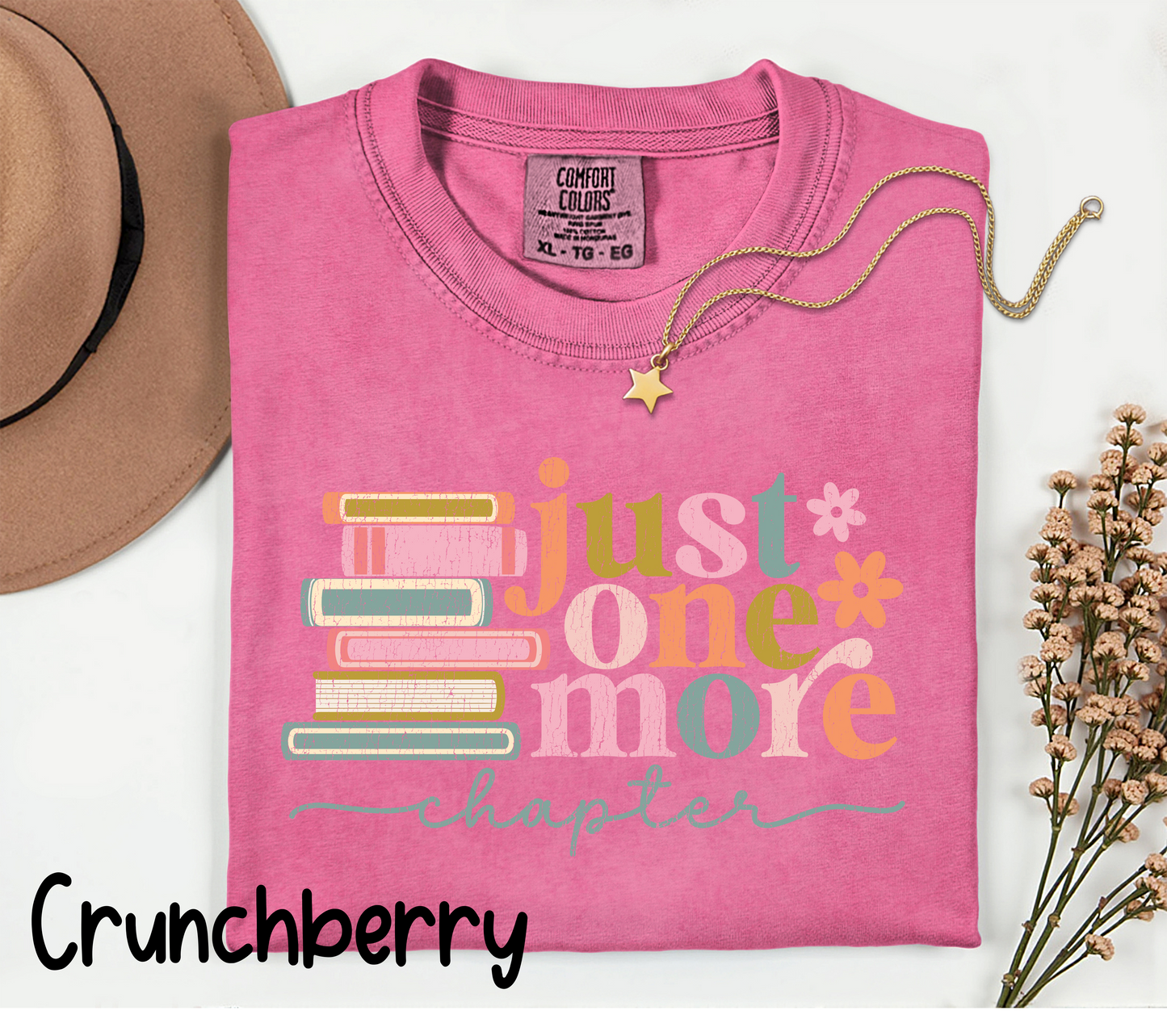 π Just One More Chapter T-Shirt