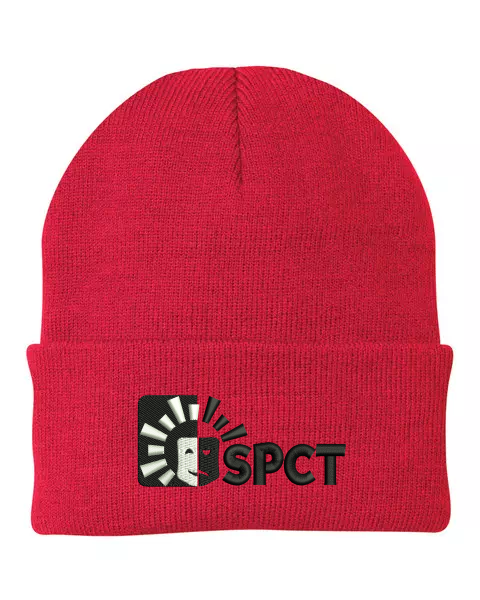SPCT Embroidered Beanie