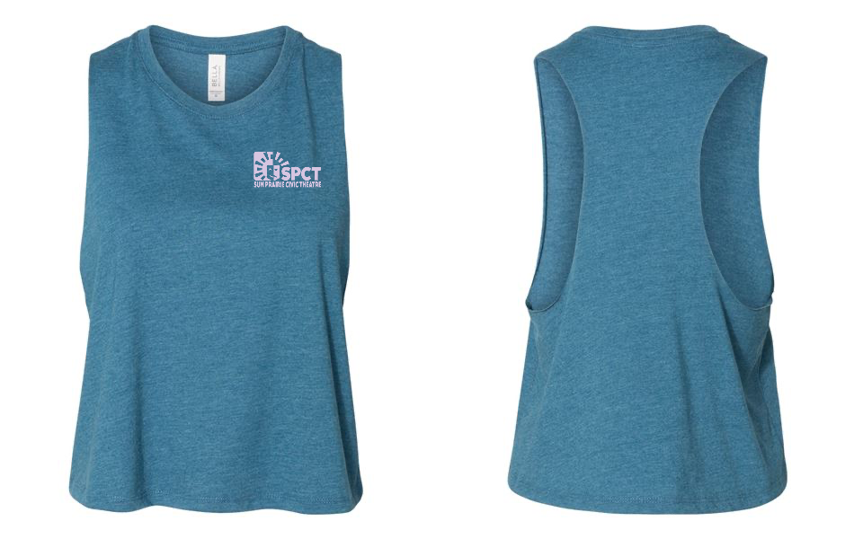 SPCT Women's Racerback Cropped Tank