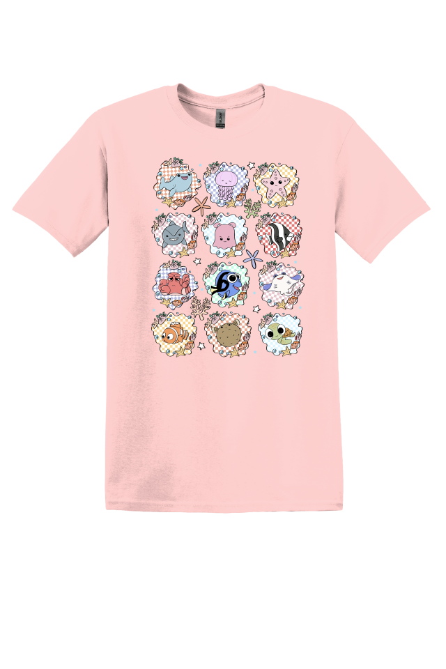 Finding Nemo Characters Shirt