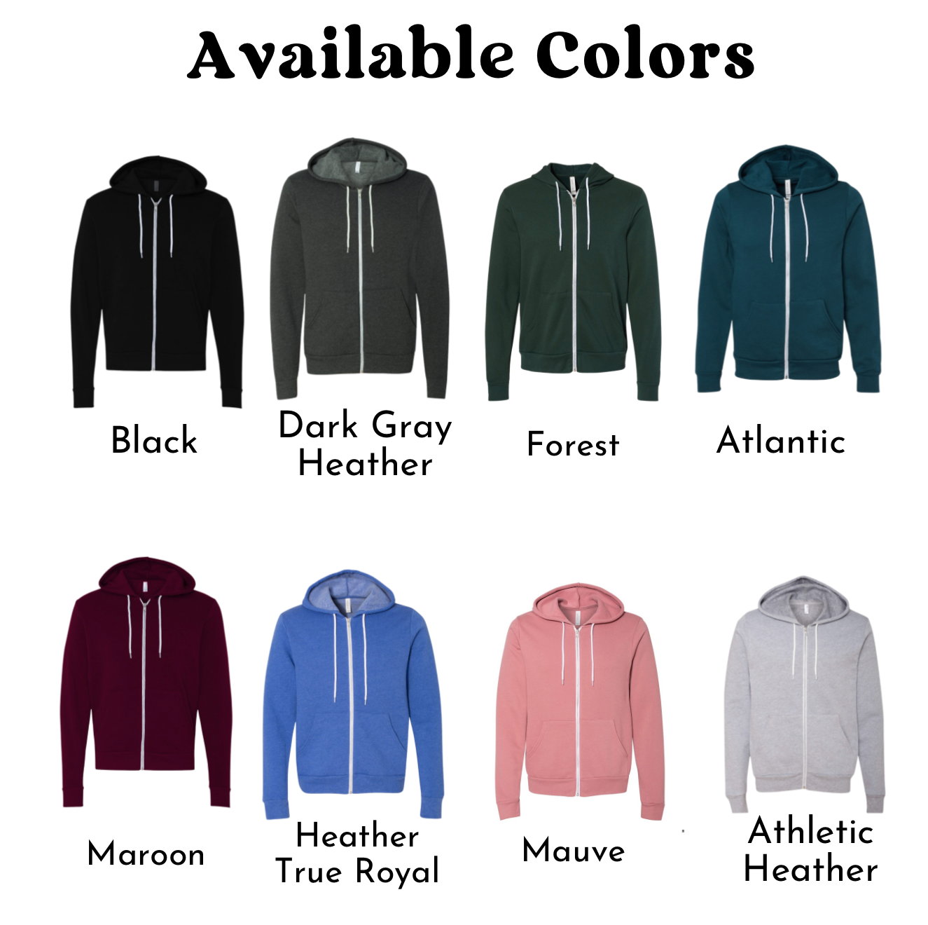 SPCT Embroidered Full Zip Hoodie