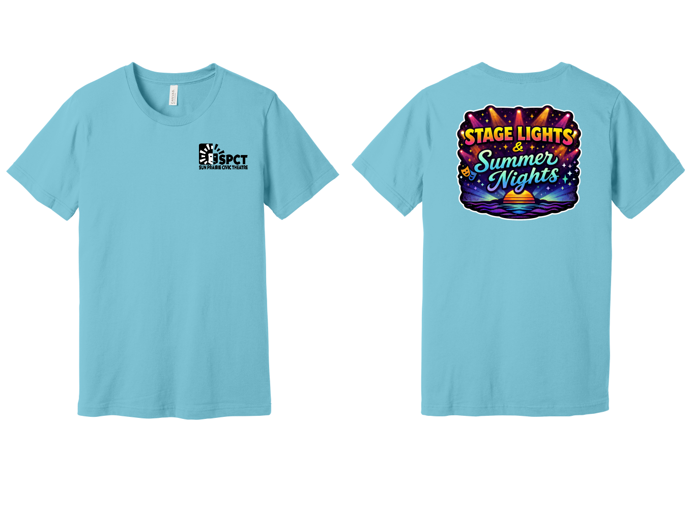 Stage Lights & Summer Nights Unisex Short Sleeve Tee