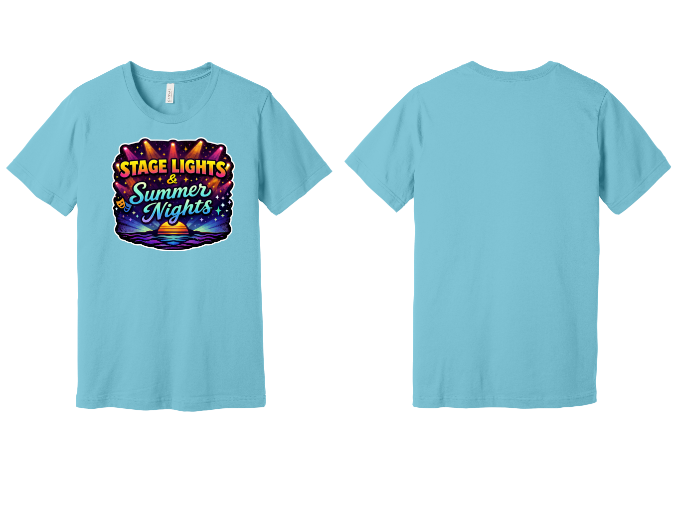 Stage Lights & Summer Nights Unisex Short Sleeve Tee