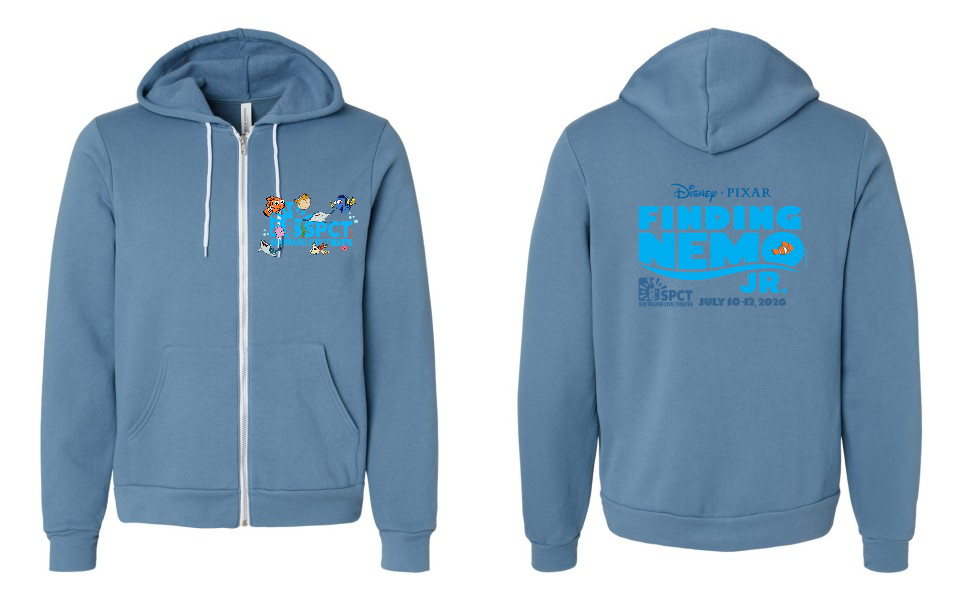 Adult Finding Nemo Full Zip Hooded Sweatshirt