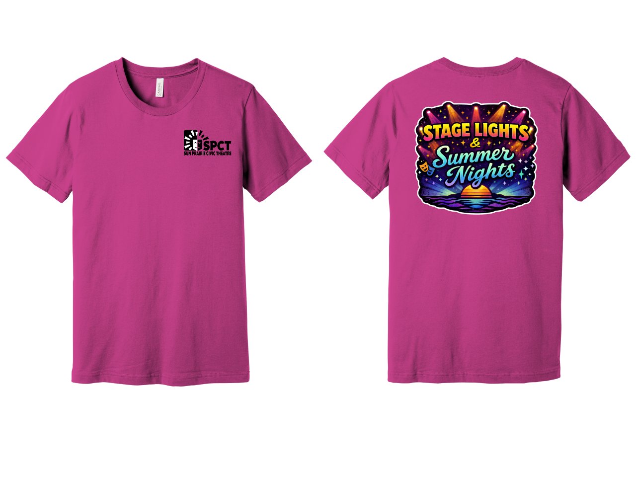 Stage Lights & Summer Nights Unisex Short Sleeve Tee
