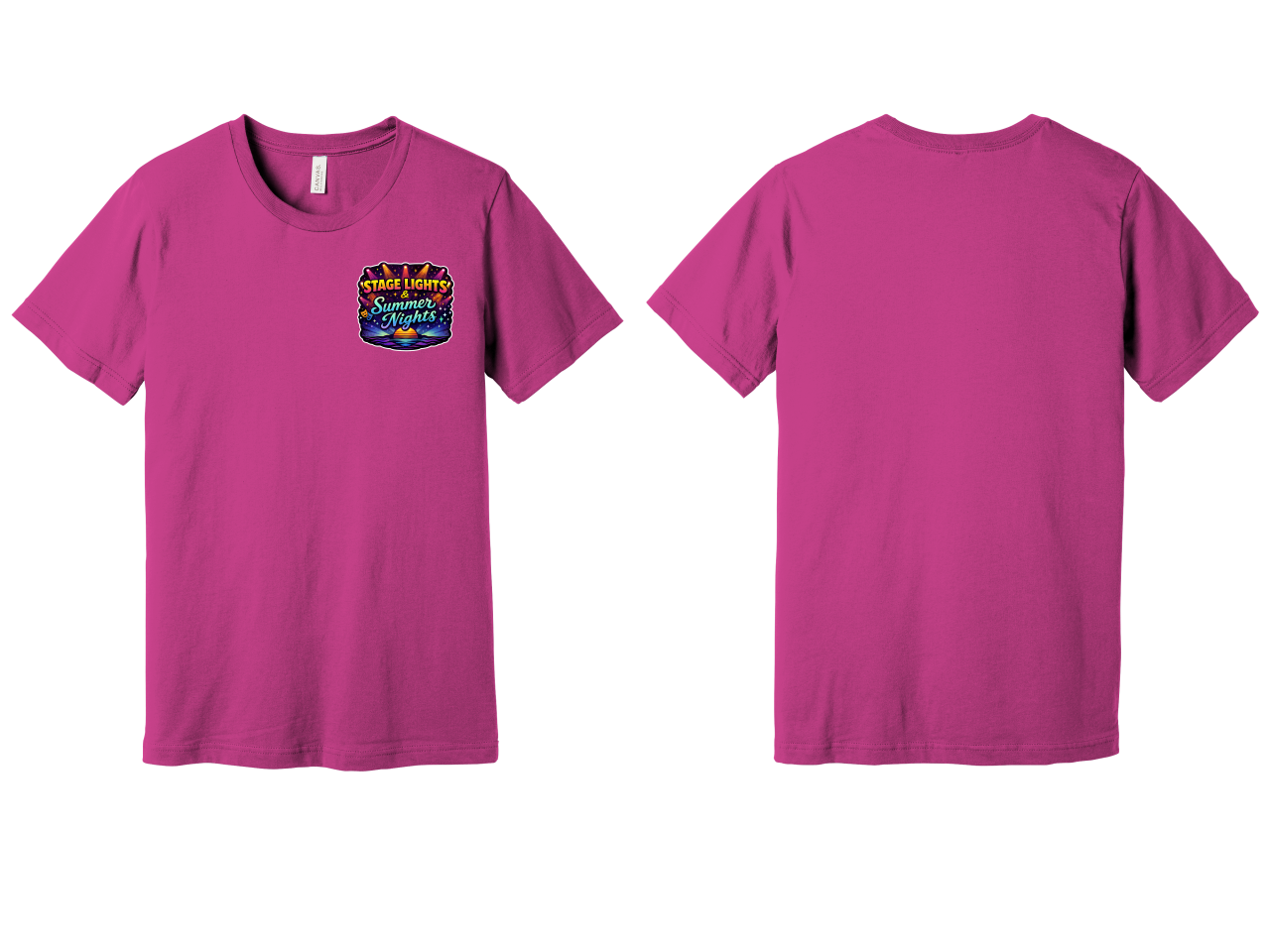 Stage Lights & Summer Nights Unisex Short Sleeve Tee