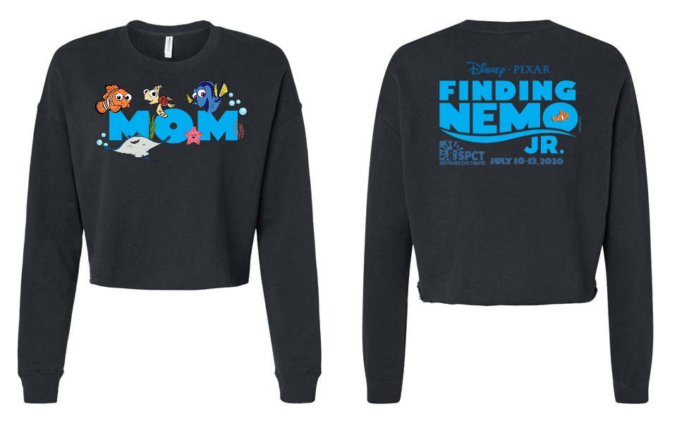Women's Finding Nemo Crop Sweatshirt