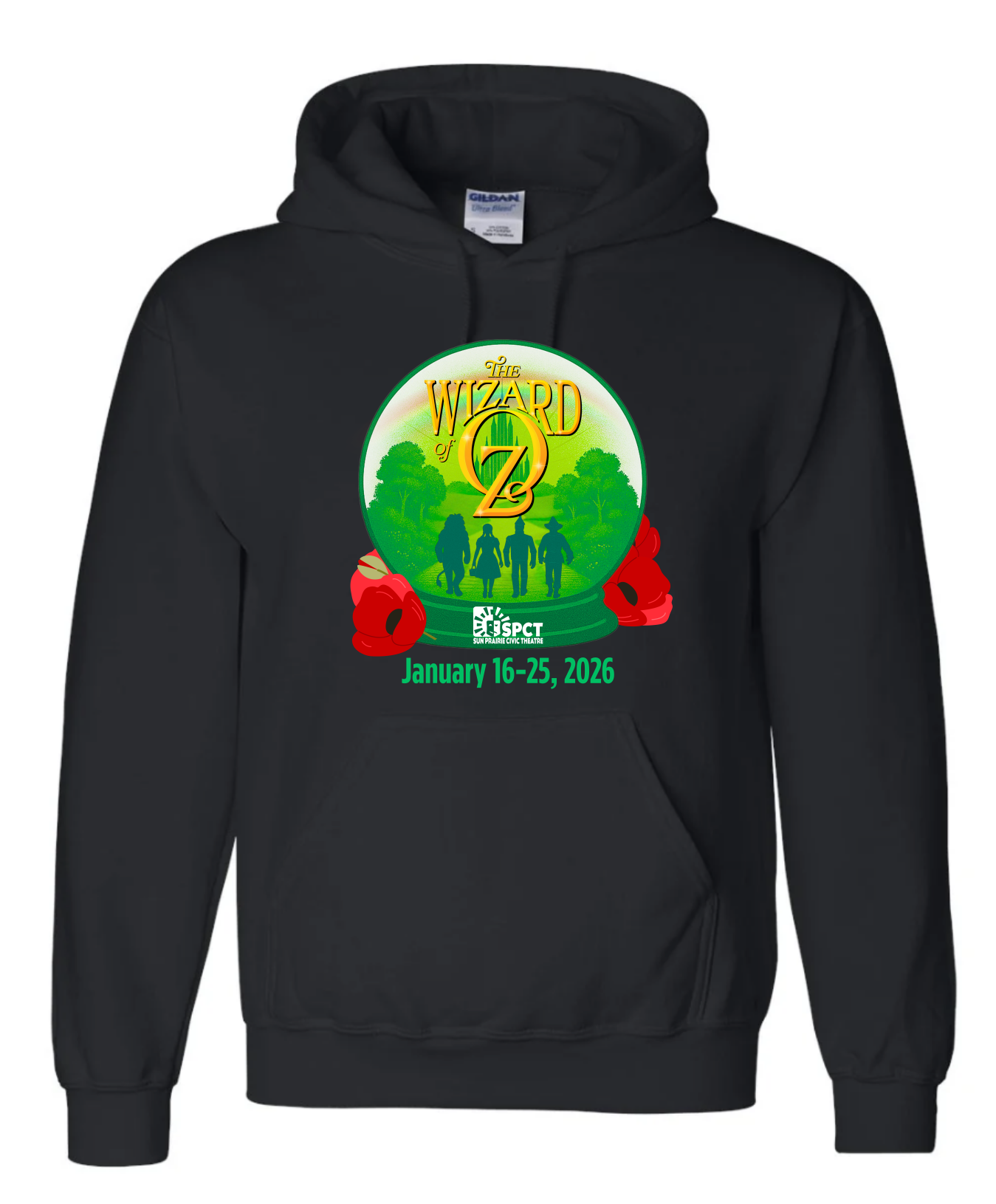 SPCT Oz Production Hoodie- Front Logo Only