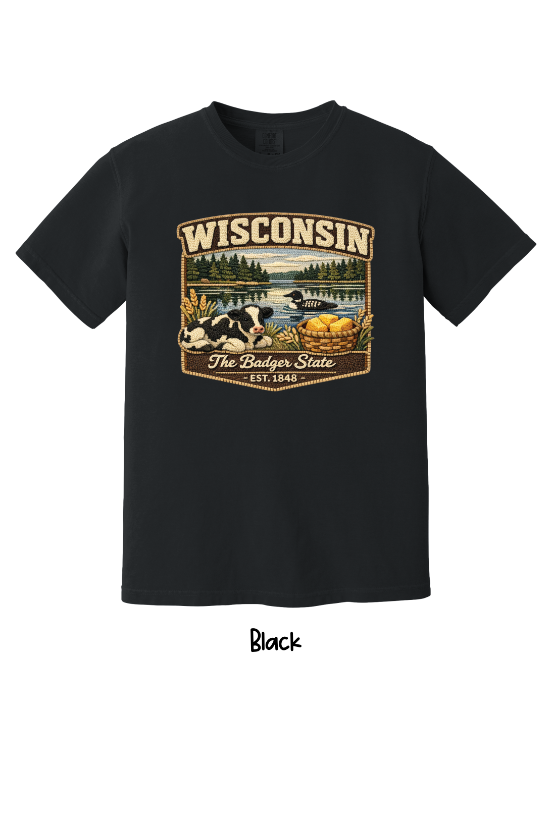 🧀 Wisconsin – The Badger State T-Shirt