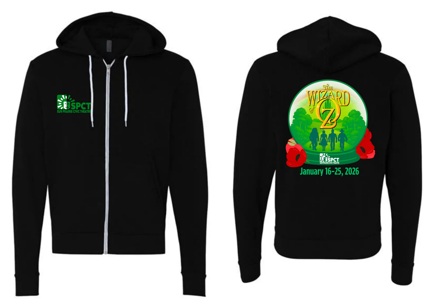 SPCT Oz Production Zip-Up Hoodie