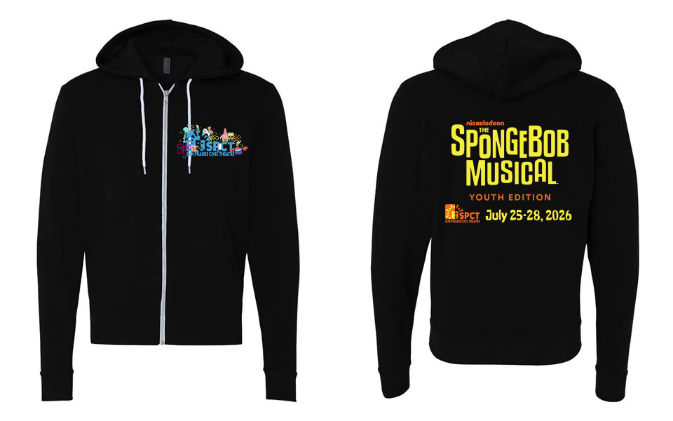 SpongeBob Adult Full Zip Hooded Sweatshirt