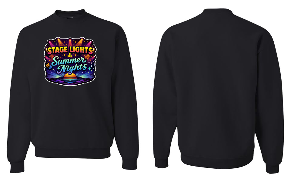 Stage Lights & Summer Nights Light Sweatshirt