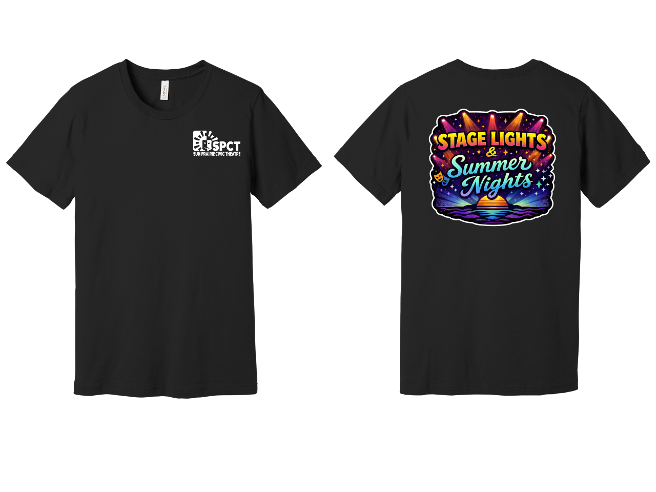Stage Lights & Summer Nights Unisex Short Sleeve Tee