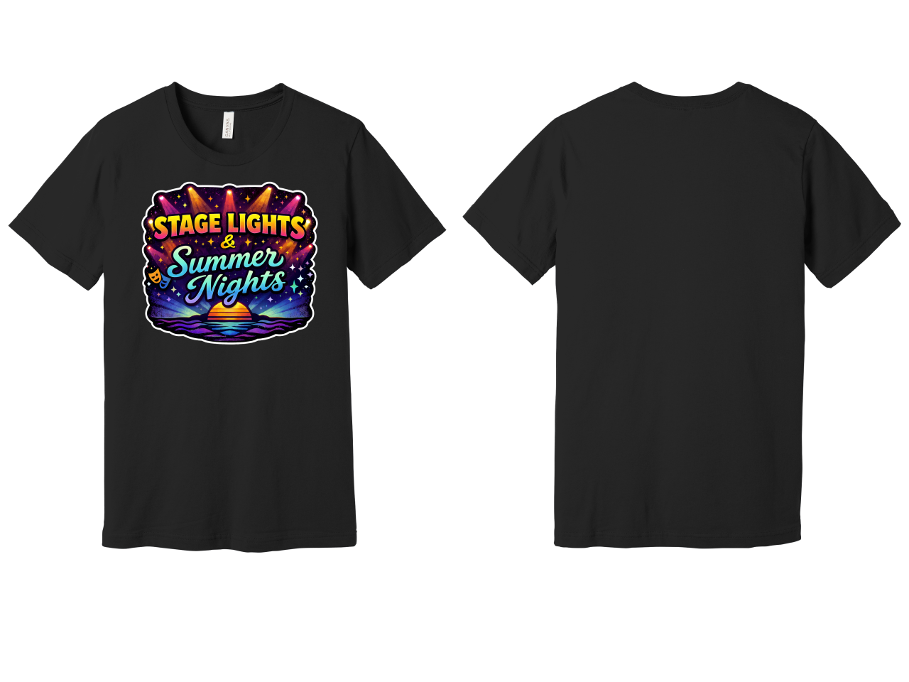 Stage Lights & Summer Nights Unisex Short Sleeve Tee