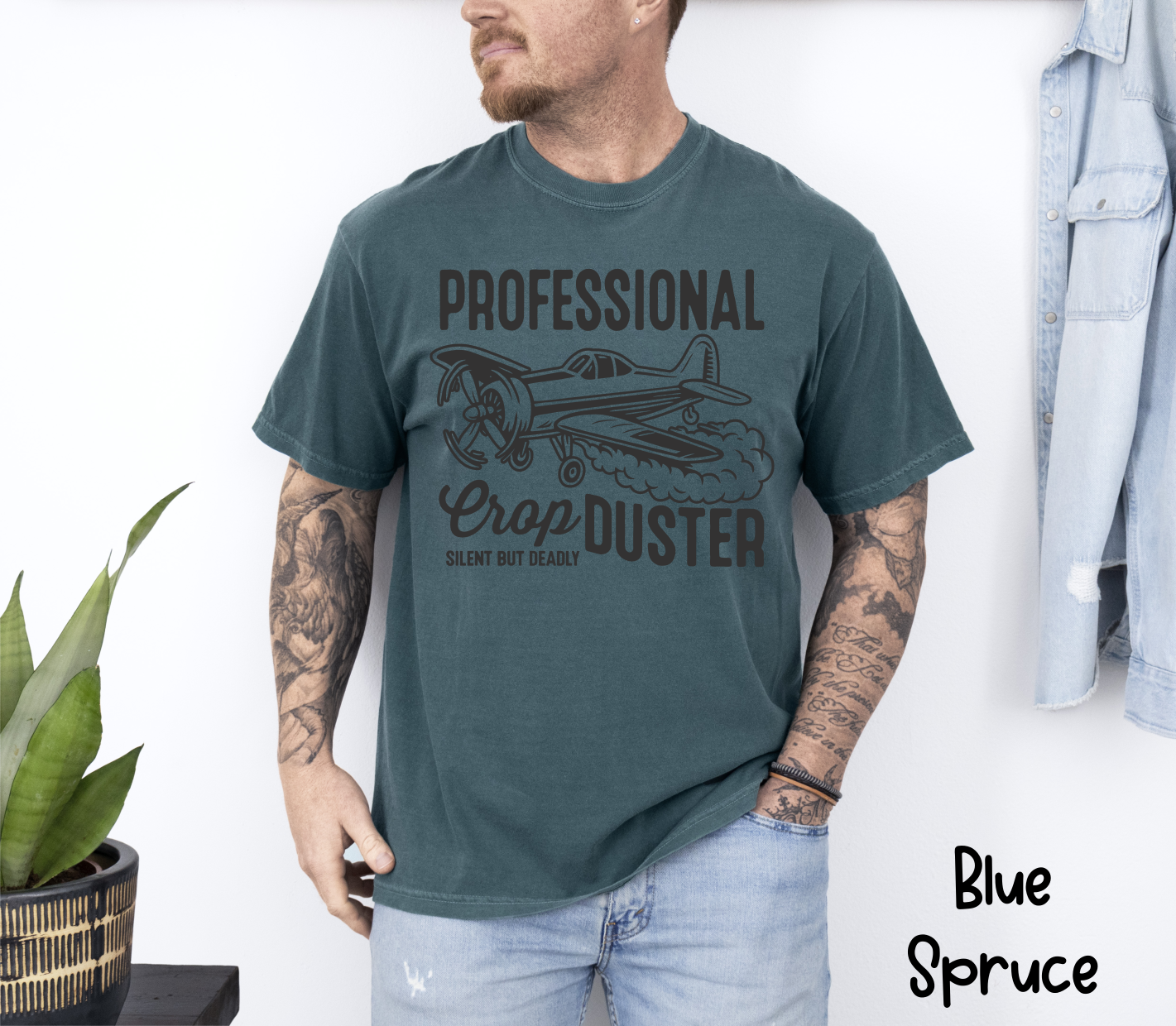 ✈️ Professional Crop Duster T-Shirt