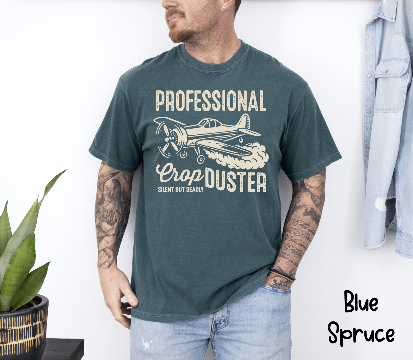 ✈️ Professional Crop Duster T-Shirt