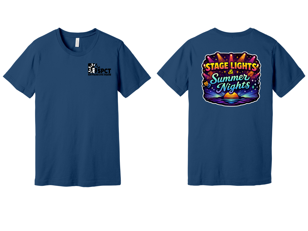 Stage Lights & Summer Nights Unisex Short Sleeve Tee
