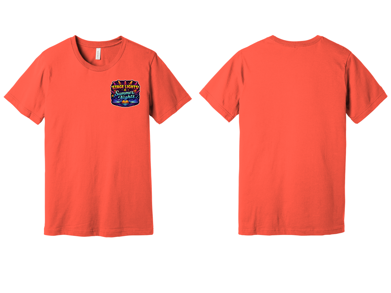 Stage Lights & Summer Nights Unisex Short Sleeve Tee