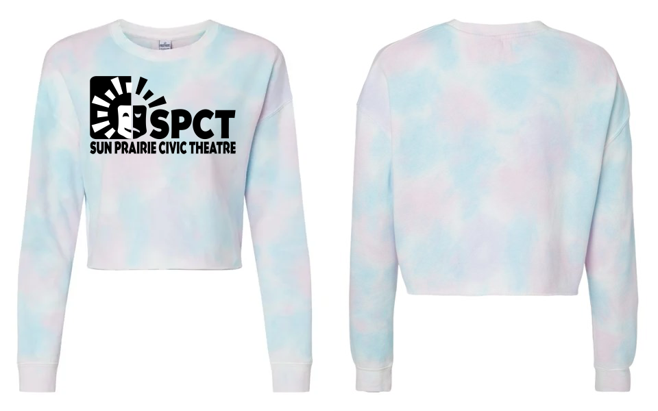 SPCT Women's Lightweight Crop Crew Pullover