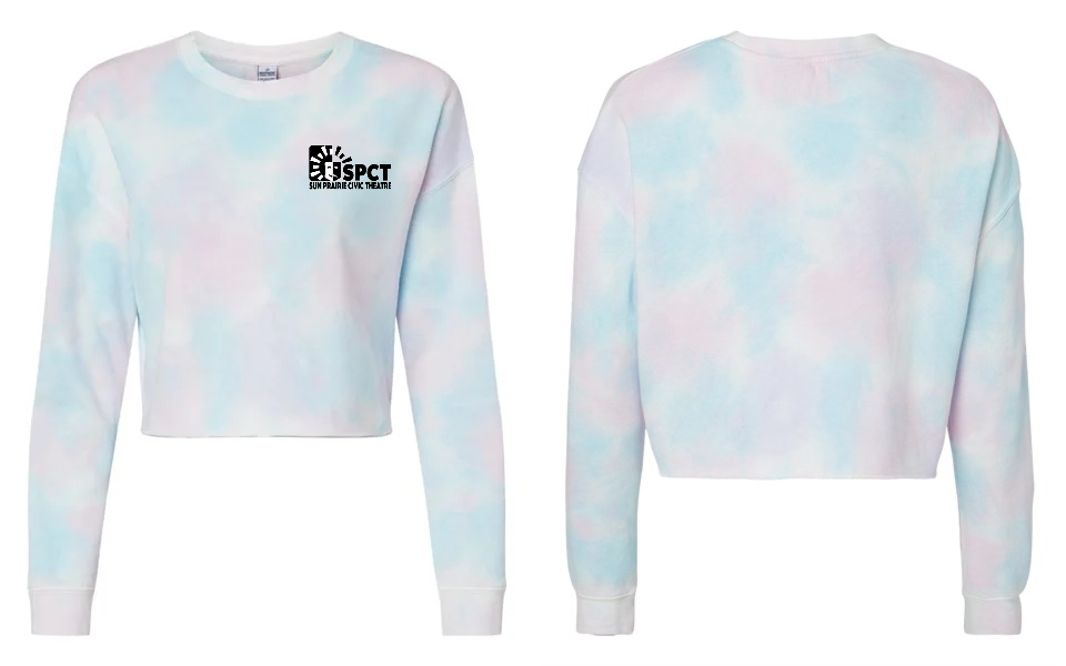 SPCT Women's Lightweight Crop Crew Pullover