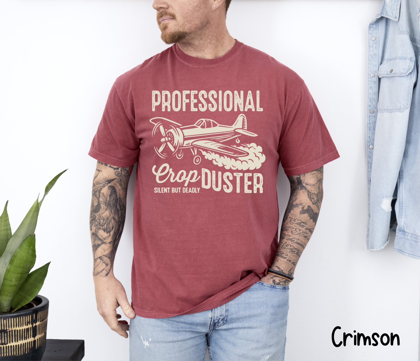 ✈️ Professional Crop Duster T-Shirt