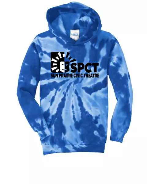 SPCT Youth Tie-Dye Pullover Hoodie