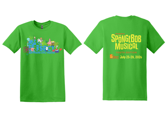 SpongeBob Adult Short Sleeve T-Shirt
