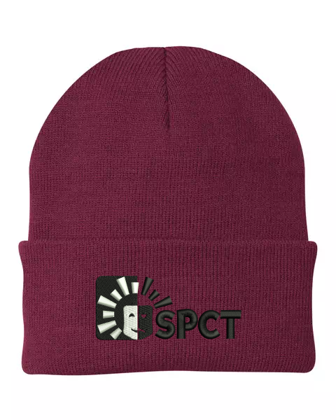 SPCT Embroidered Beanie