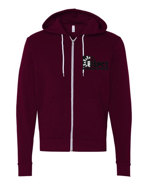 SPCT Embroidered Full Zip Hoodie