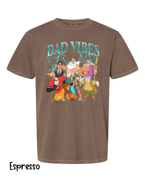 ⚡ Dad Vibes – Cool Dads Club T-Shirt
