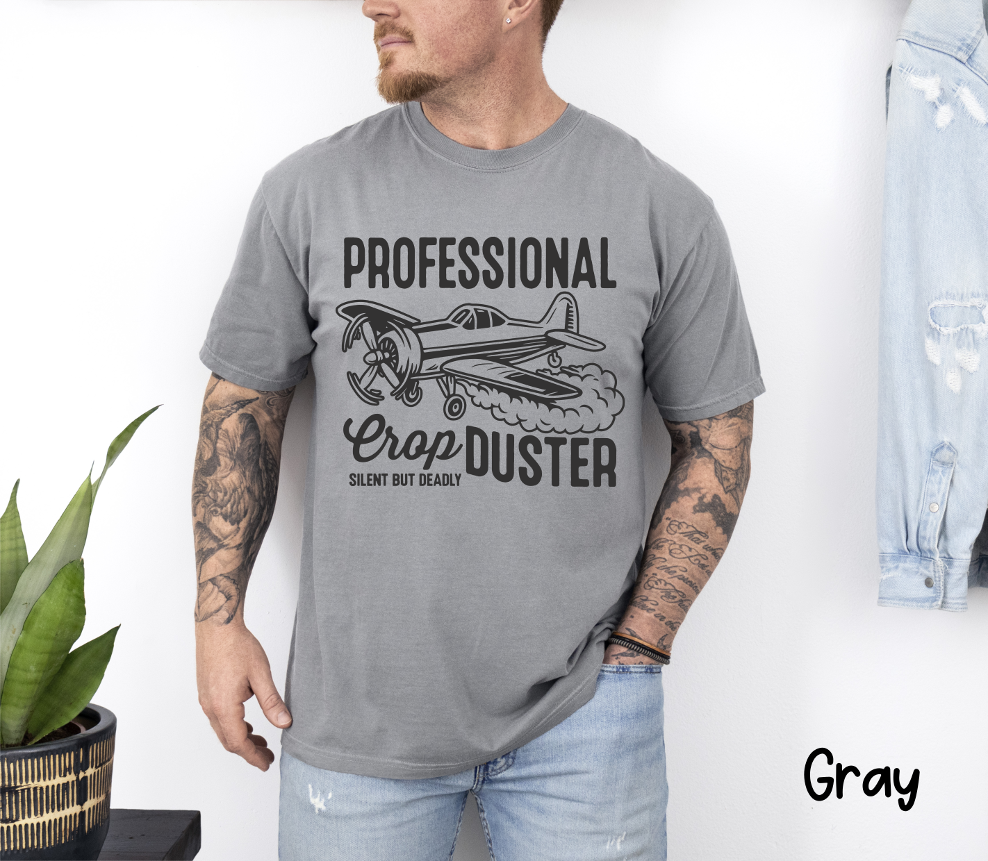 ✈️ Professional Crop Duster T-Shirt