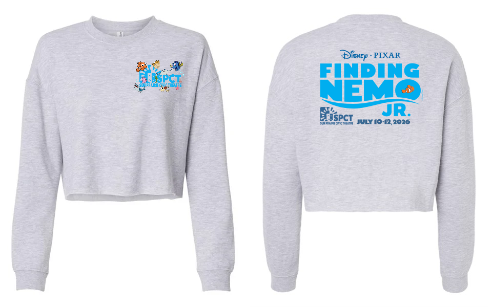 Women's Finding Nemo Crop Sweatshirt
