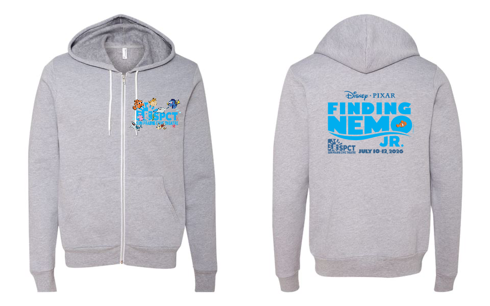 Adult Finding Nemo Full Zip Hooded Sweatshirt