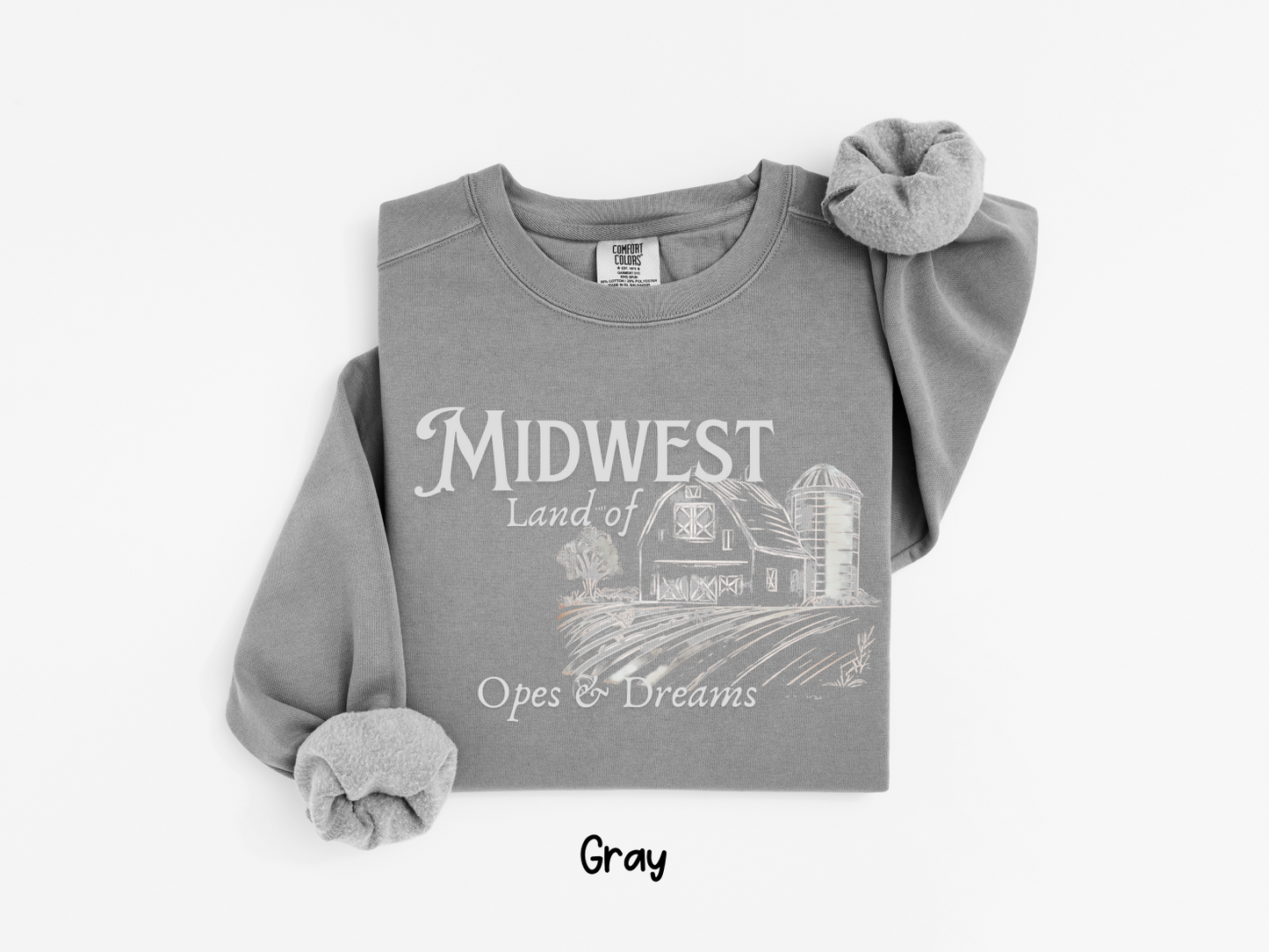 🌾 Midwest – Land of Opes & Dreams T-Shirt or Sweatshirt