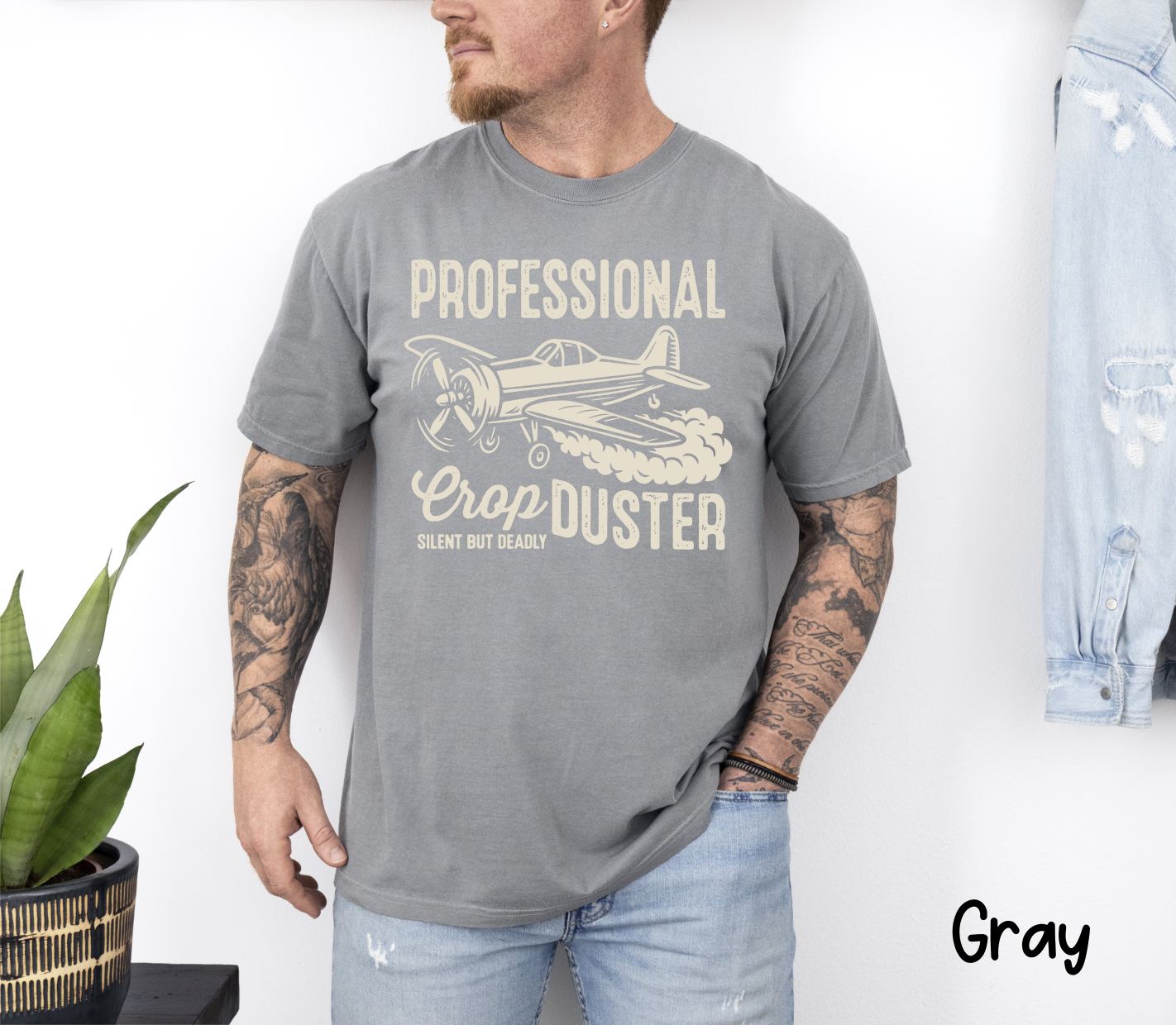 ✈️ Professional Crop Duster T-Shirt
