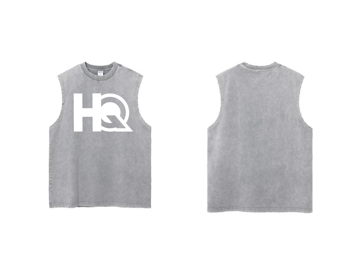 Unisex HQ Madison Frayed Hem Tank Top