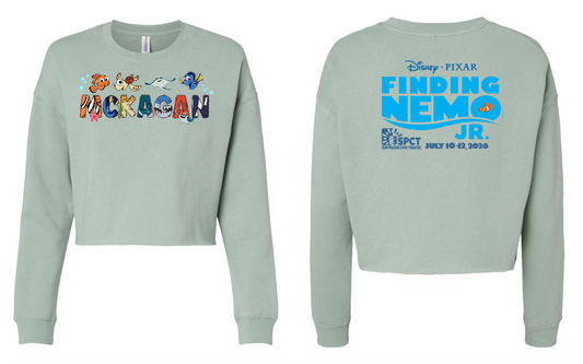Women's Finding Nemo Crop Sweatshirt