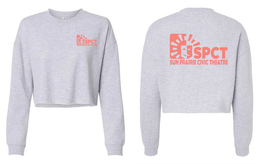 SPCT Women's Lightweight Crop Crew Pullover
