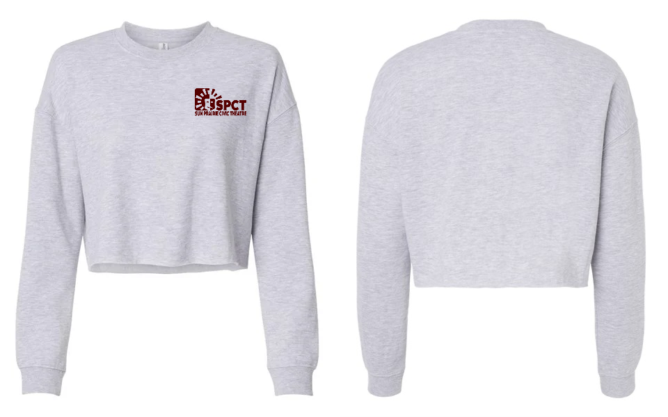 SPCT Women's Lightweight Crop Crew Pullover