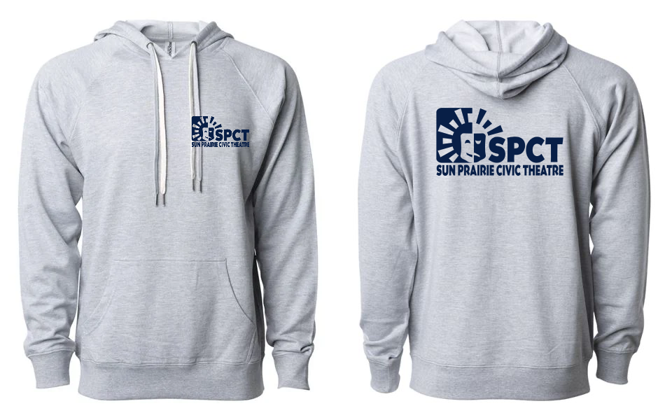 SPCT Unisex Lightweight Hooded Sweatshirt
