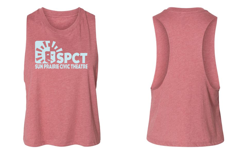 SPCT Women's Racerback Cropped Tank