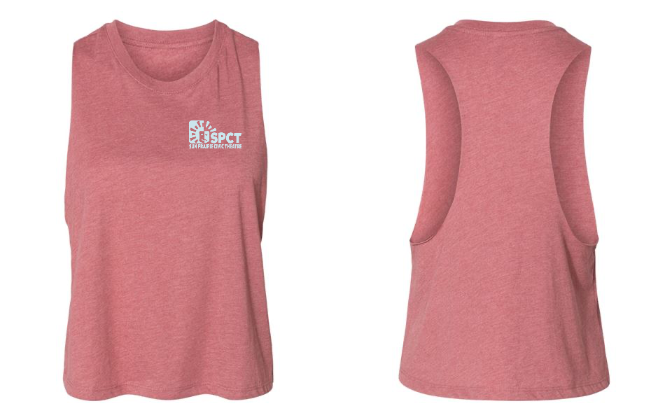 SPCT Women's Racerback Cropped Tank