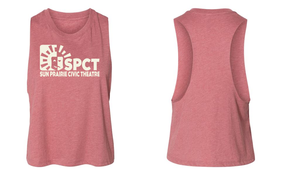 SPCT Women's Racerback Cropped Tank