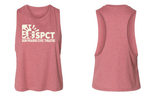 SPCT Women's Racerback Cropped Tank