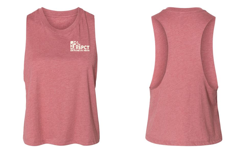 SPCT Women's Racerback Cropped Tank