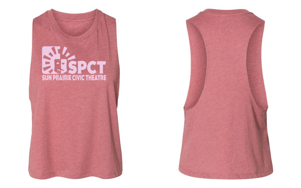 SPCT Women's Racerback Cropped Tank