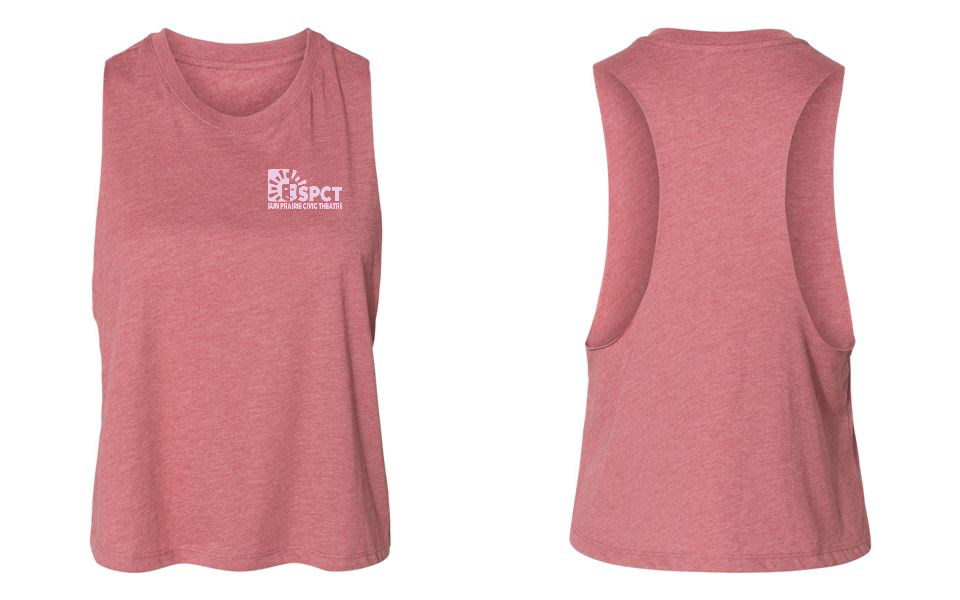 SPCT Women's Racerback Cropped Tank
