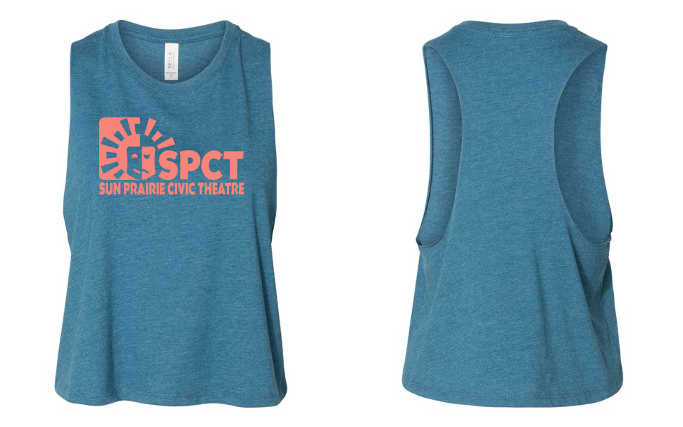 SPCT Women's Racerback Cropped Tank