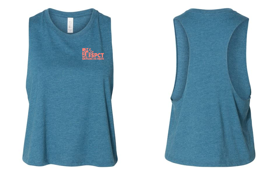 SPCT Women's Racerback Cropped Tank