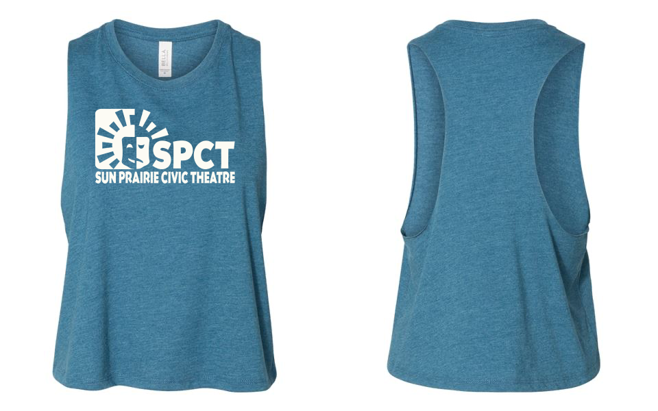 SPCT Women's Racerback Cropped Tank